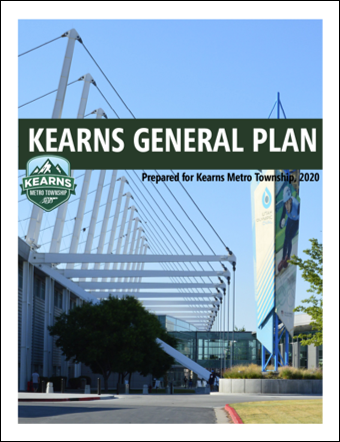 The cover of the 2020 General Plan for Kearns.