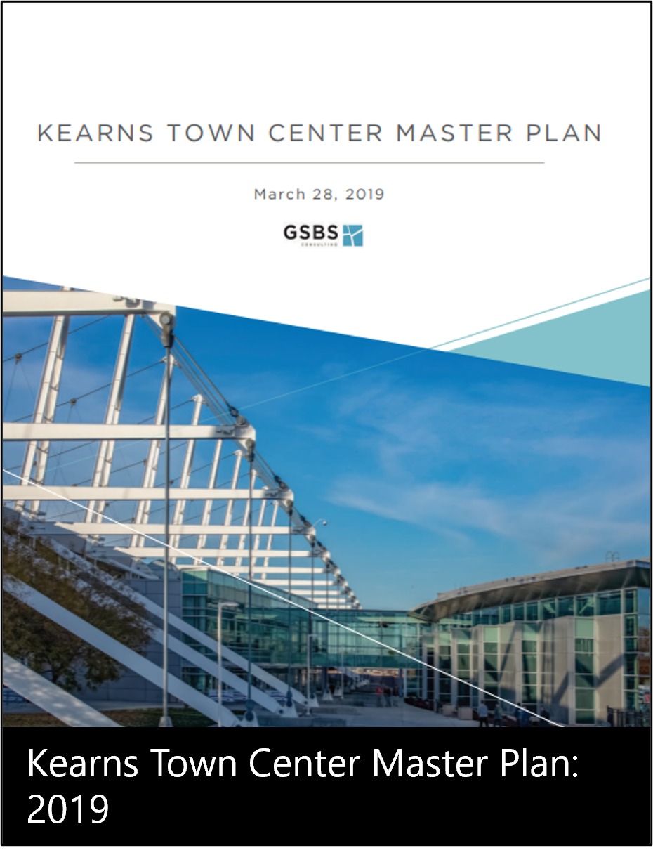 Cover of the Kearns Town Center Master Plan. Click on the image to read the plan.