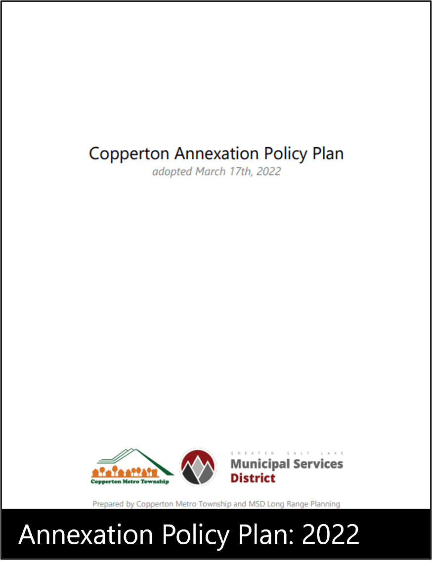 Copperton Annexation Policy Plan. Click on the image to read the plan.